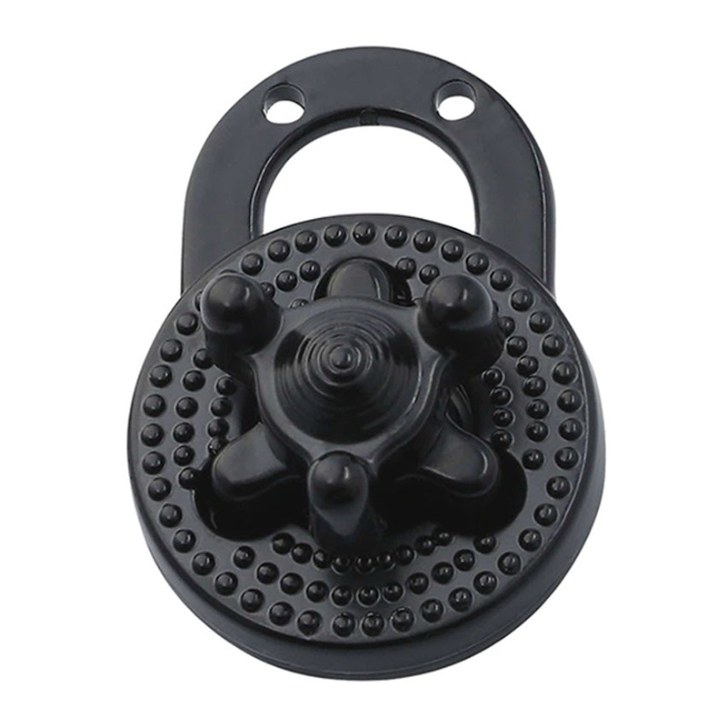 1 1/8″ Black, Turn Lock, Zinc Alloy, #P-2435-BLK