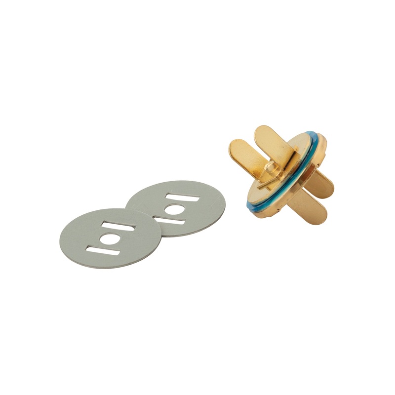 #436 Magnetic Closure Brass Plated, 1/2″