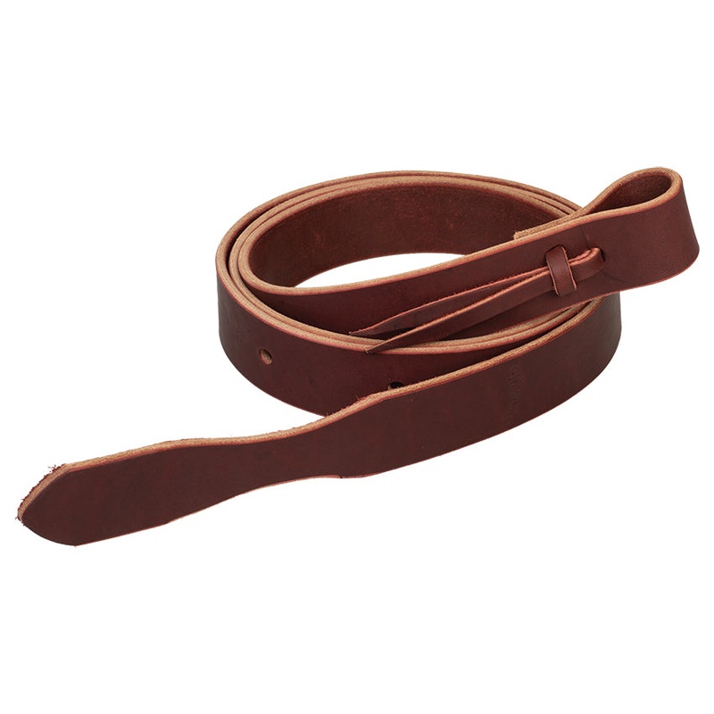 Latigo with Holes, Burgundy, 1-3/4″ x 84″