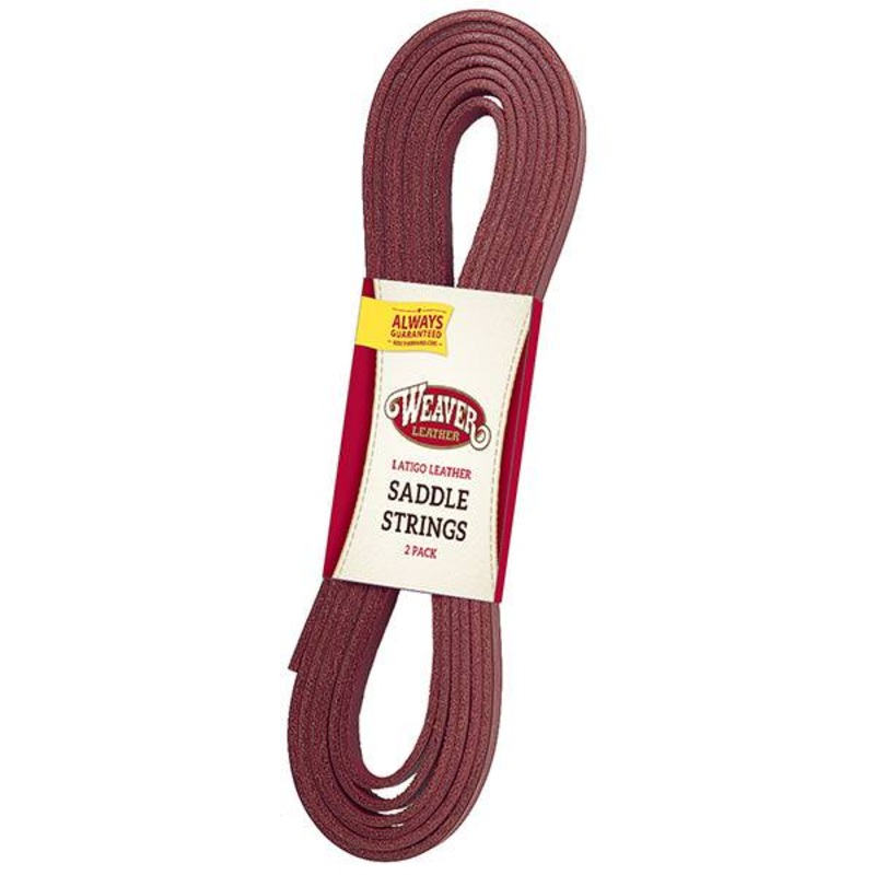 Saddle String Handy Pack, Burgundy, 1/2″ x 72″