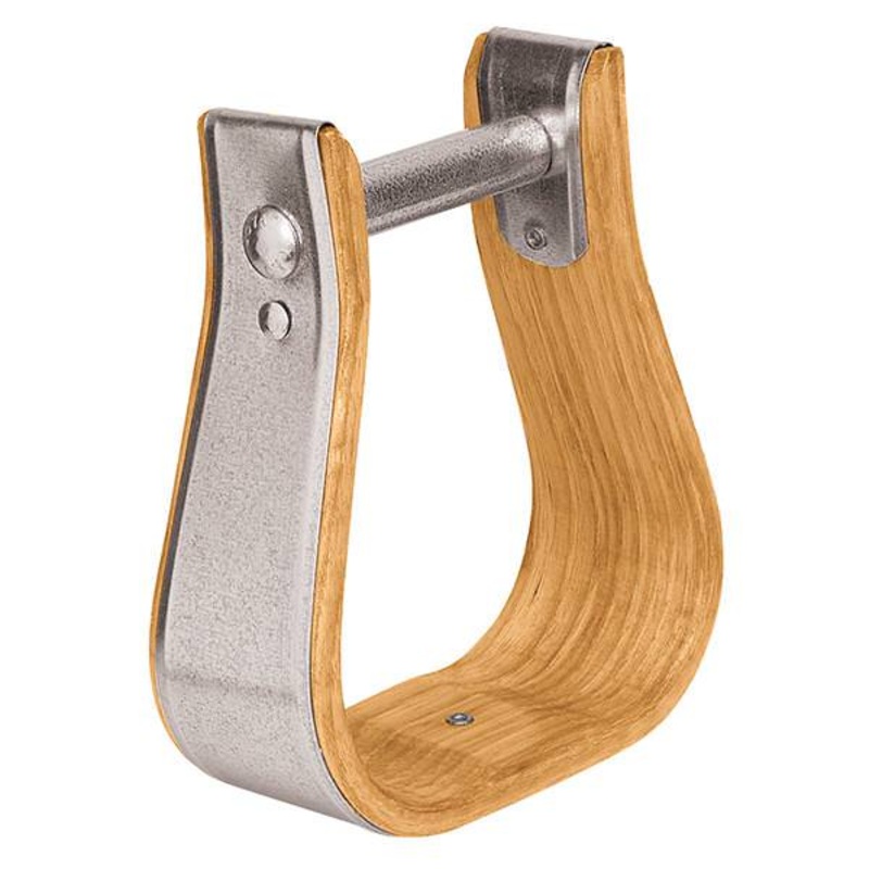 Wooden Stirrups, Visalia, 3″ Tread
