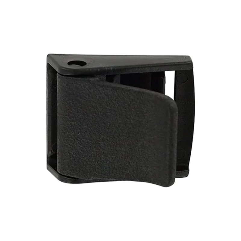 1 1/2″ Black, Cam Lever Buckle, Plastic, #JL-1-1-2