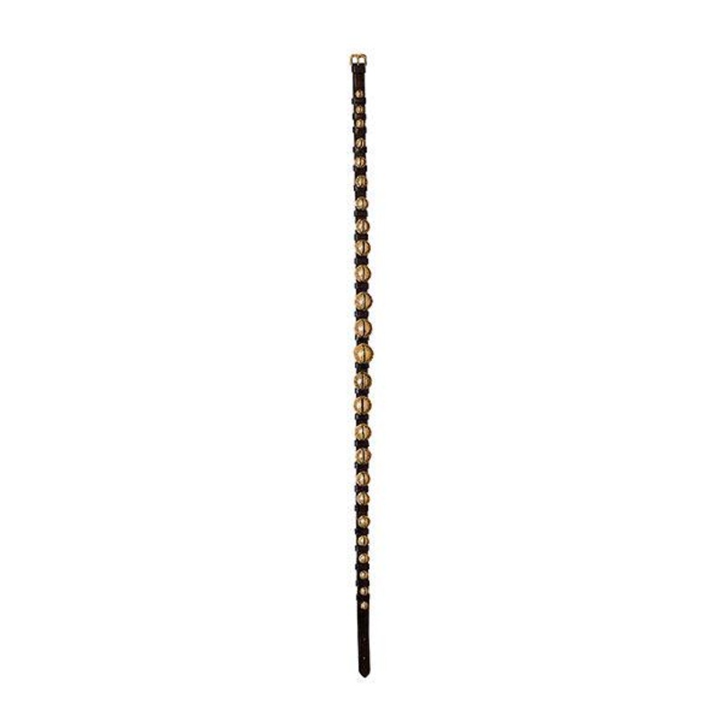 #120 Sleigh Bell Strap Black, 1-1/2″ W x 83″ L