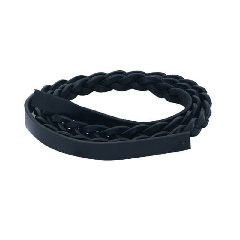 3-Plait Braided Line Ends Black 1″