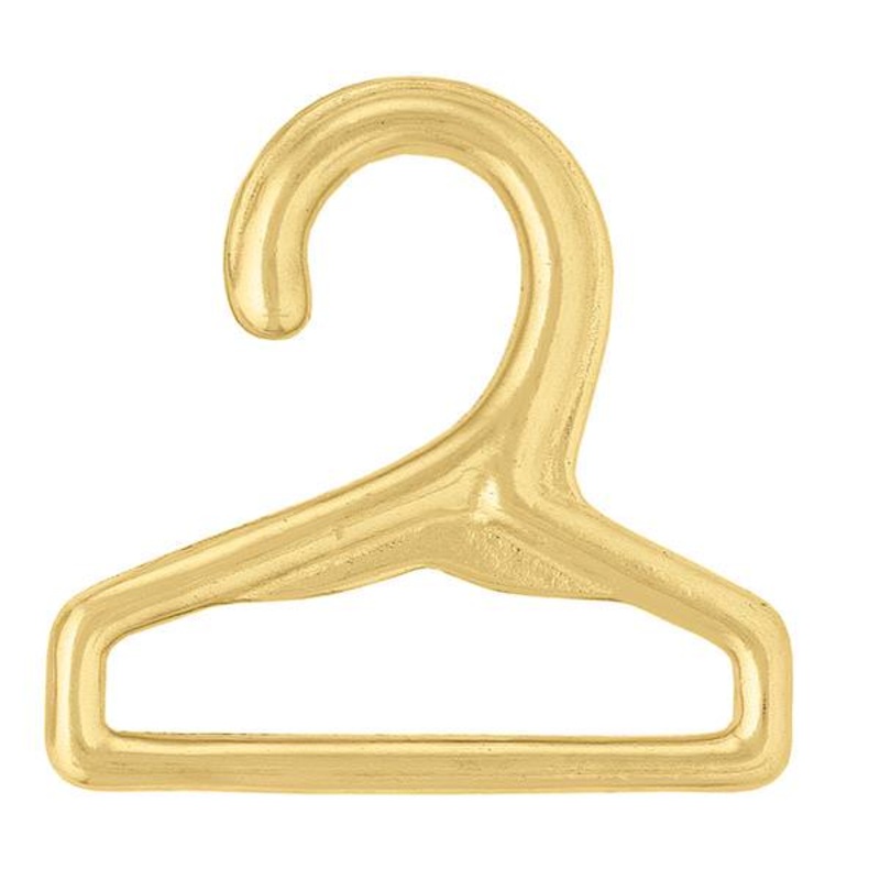 #468 Lash Cinch Hook Solid Brass, 3″