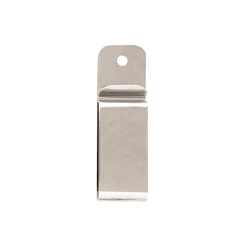 C1087 Belt Clip Nickel Plated, 7/8″