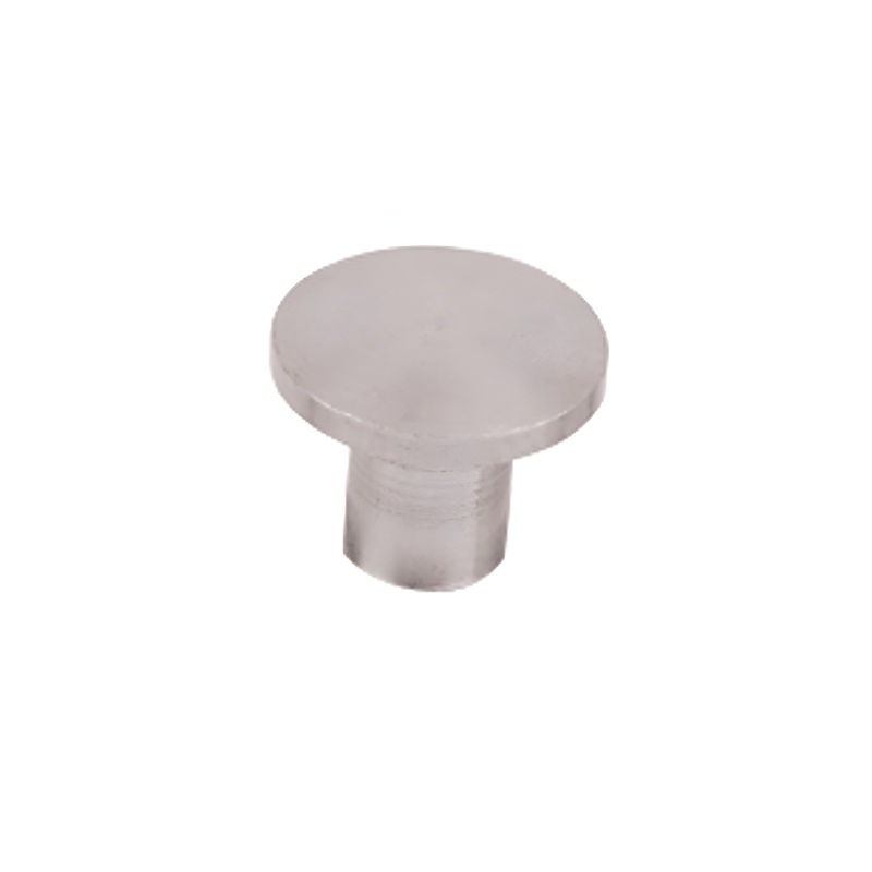 #D5041 Chicago Screws, Plain, Post Only Nickel Brass 1/4″