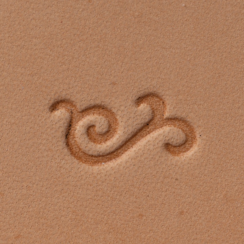 Simple Filigree Border Stamping Tool Left