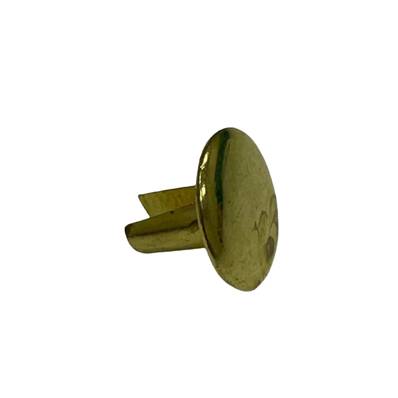 1/4″ Brass, Split Rivet, Steel, #157-4-16-BP