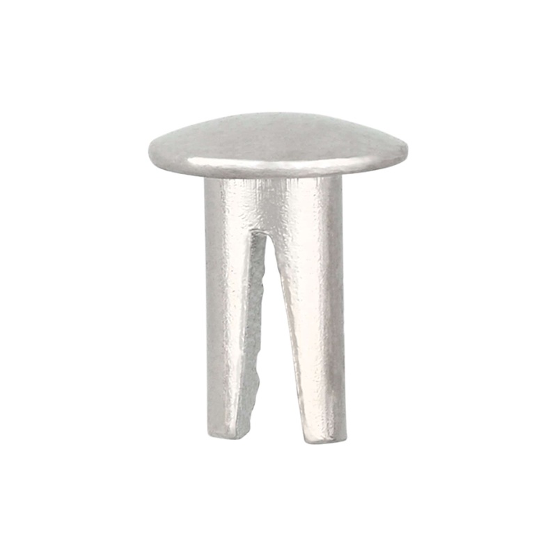 1/4″” Nickel, Split Rivet, Steel – 24 pk, #100-4-16-NP