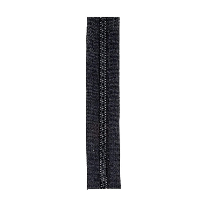 #3 Black, YKK Coil Zipper Tape, Nylon, #3C-BLK