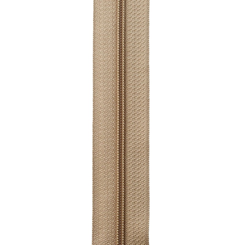 #4.5 Beige, YKK Coil Zipper Tape, Nylon, #4.5C-BGE