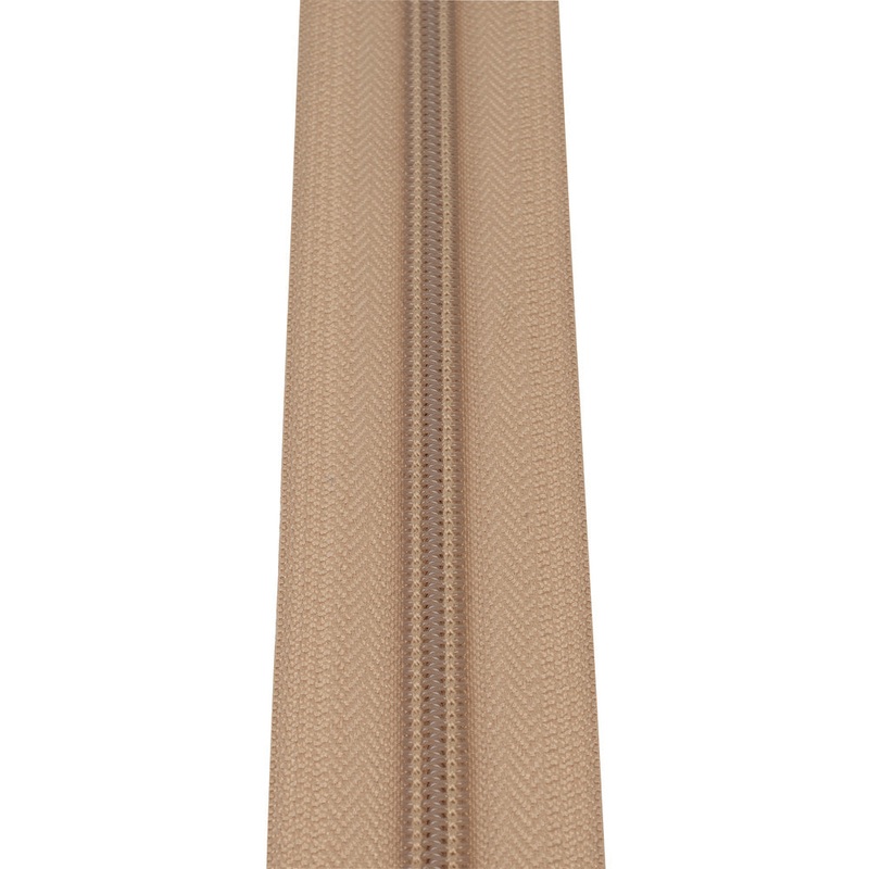 #5 Beige, YKK Coil Zipper Tape, Nylon, #5CN-BGE