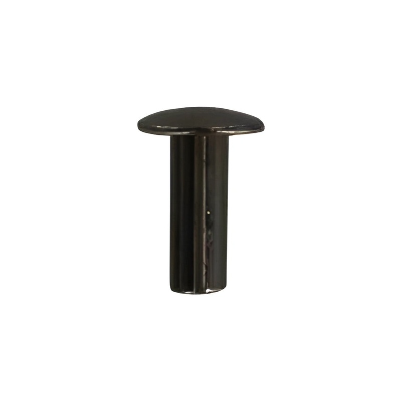 6/16″ Black Tubluar Rivet, Steel – 24 pk, #252-6-16-BLK