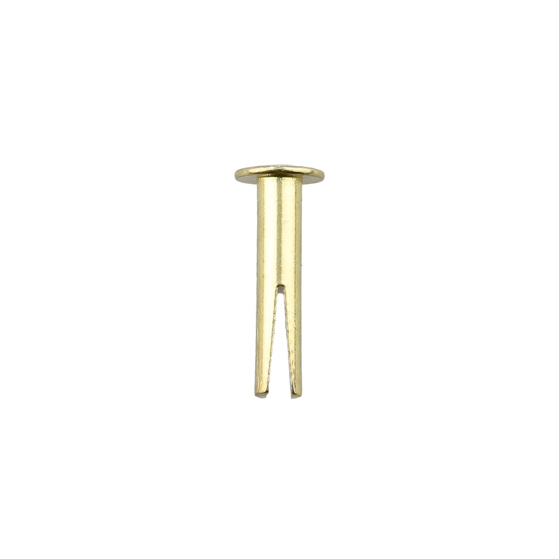 8/16″ Brass, Split Rivet, Steel – 24 pk, #100-8-16-BP
