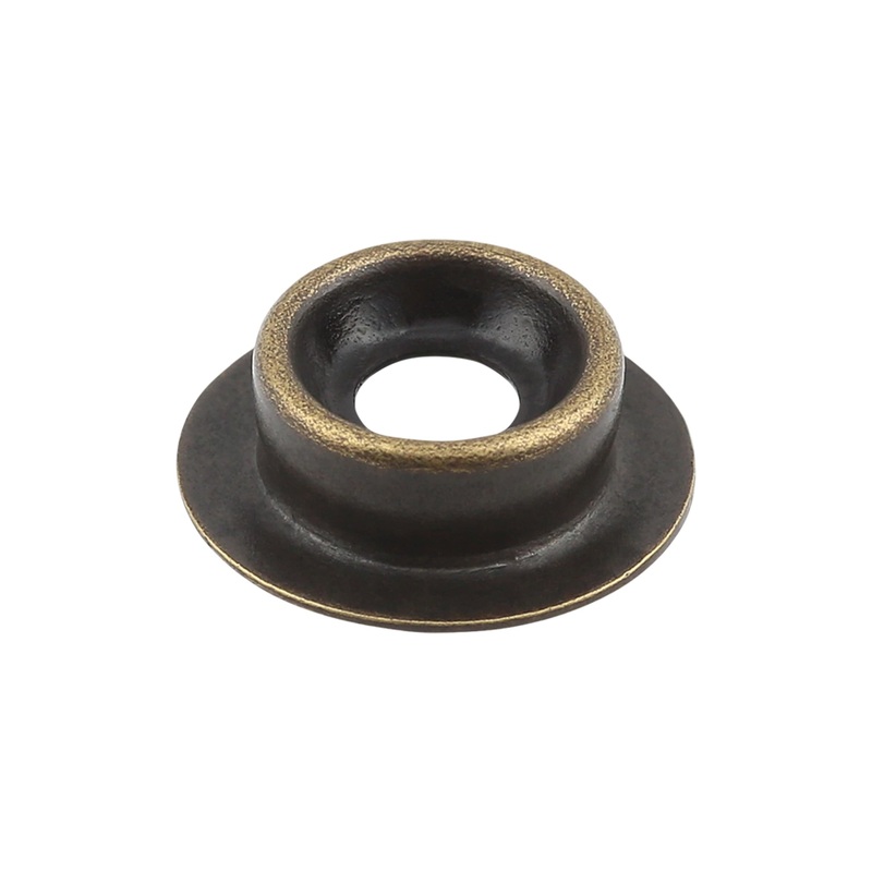 DOT Durable Line 24 Antique Brass Regular Stud, Solid Brass, #10370-ANTB