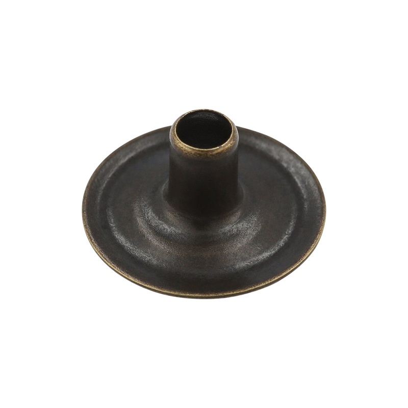 DOT Durable Line 24 Antique Brass Short Post, Solid Brass, #10412-ANTB