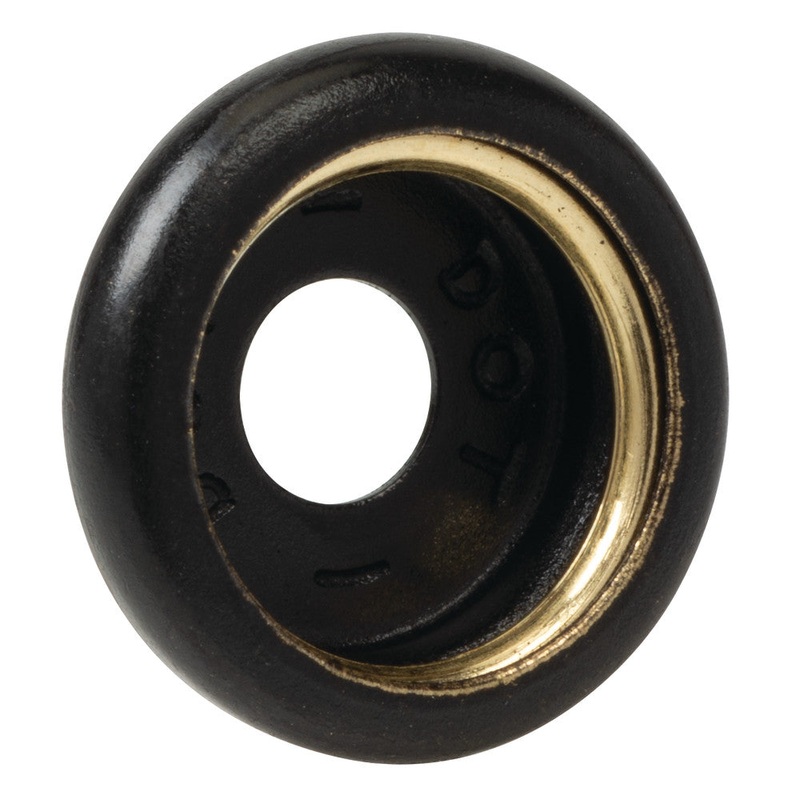 DOT Durable Line 24 Black Oxide Regular Socket, Solid Brass, #10224-BLK-OX
