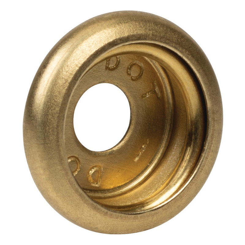 DOT Durable Line 24 Brass Regular Socket, Solid Brass, #10224-SB