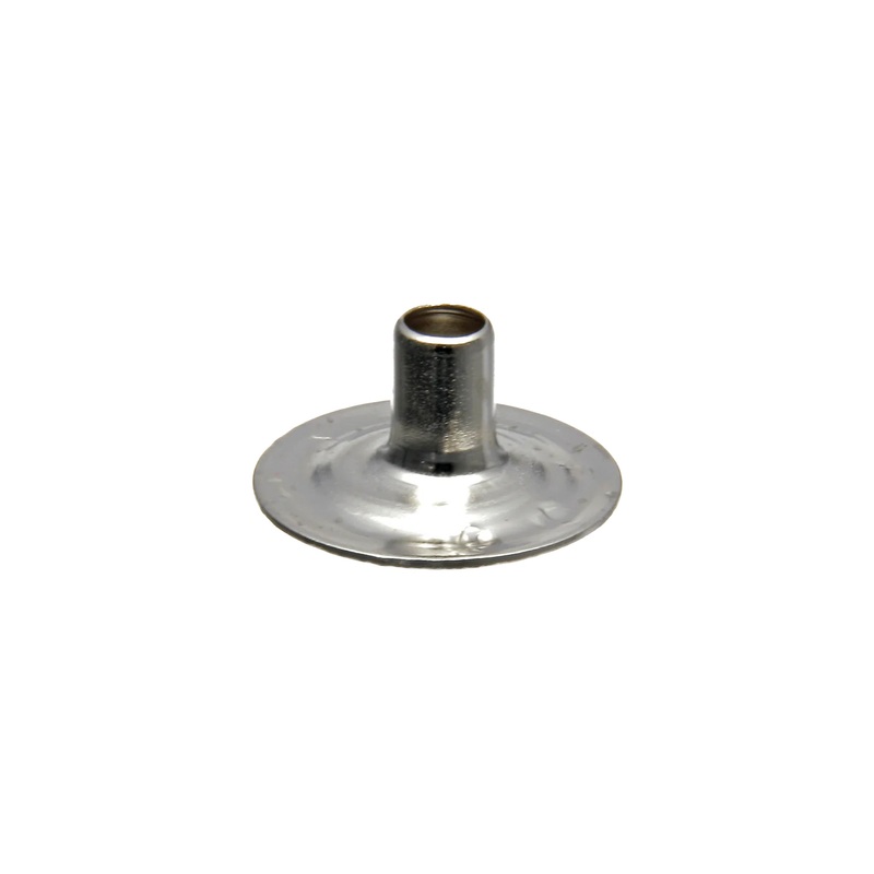 DOT Durable Line 24 Nickel Short Post, Solid Brass, #10412-SBN