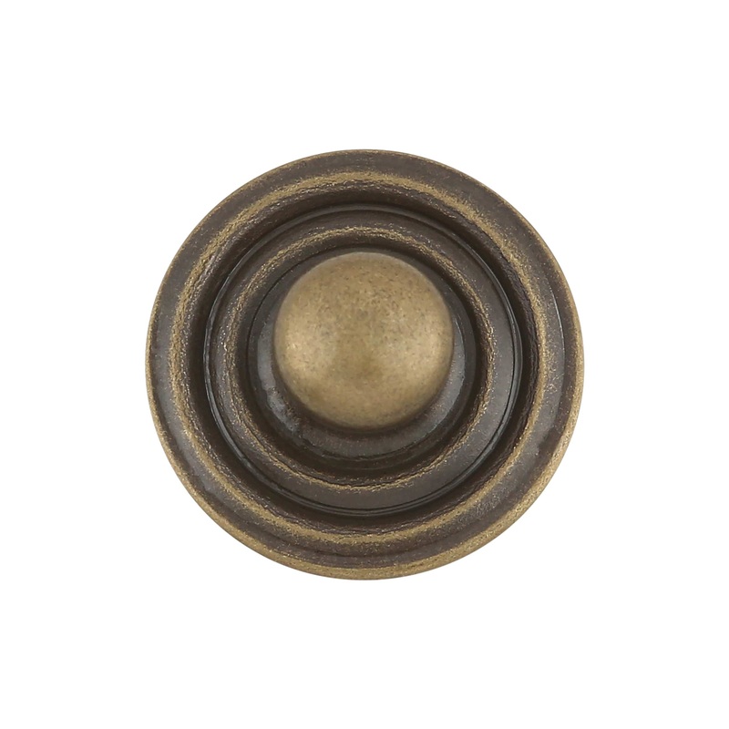 Line 4 Antique Brass, Stud, Solid Brass, #4374-ANTB