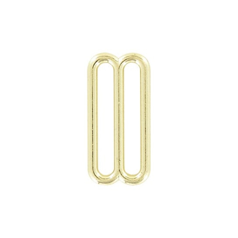 1 1/2″ Brass, Cast Rounded Tri Bar Slide, Zinc Alloy, #C-1192-BP