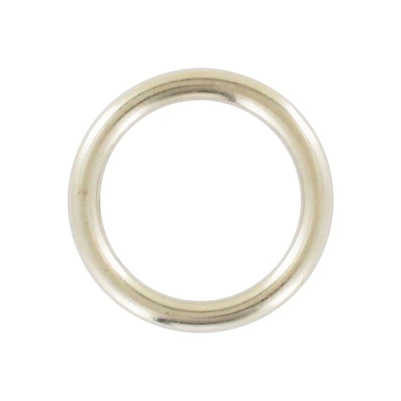 3/4″ Nickel, Cast Round Ring, Zinc Alloy, #A-232-NP