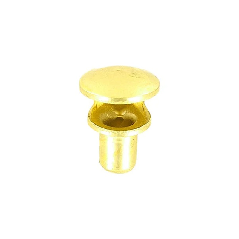 3/8″ Brass, Boot Lace Eyelet Hook, Steel, #A-295-BP