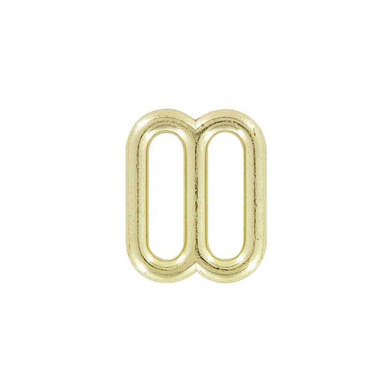 5/8″ Brass, Cast Rounded Tri Bar Slide, Zinc Alloy, #C-1187-BP