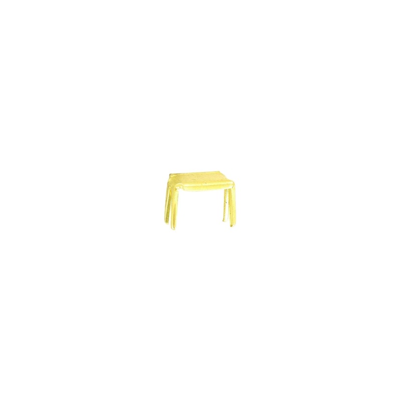 #5 Brass, YKK 4-Prong Bottom Stop, Zinc Alloy-PK10, #5M-4P-BP