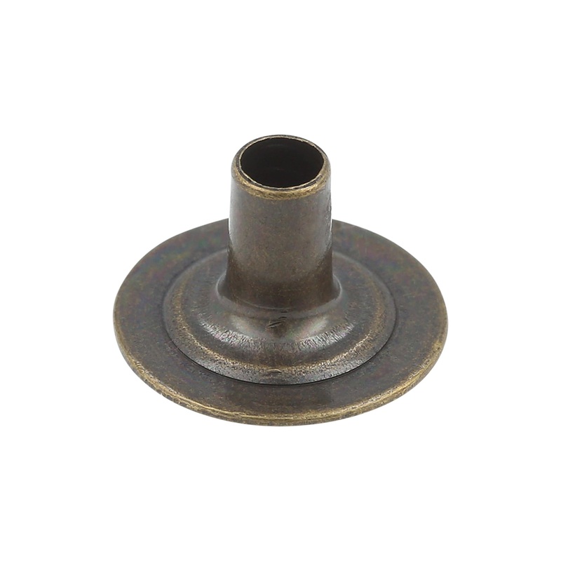 Line 24 Antique Brass, Post, Steel, #A-336-ANTB