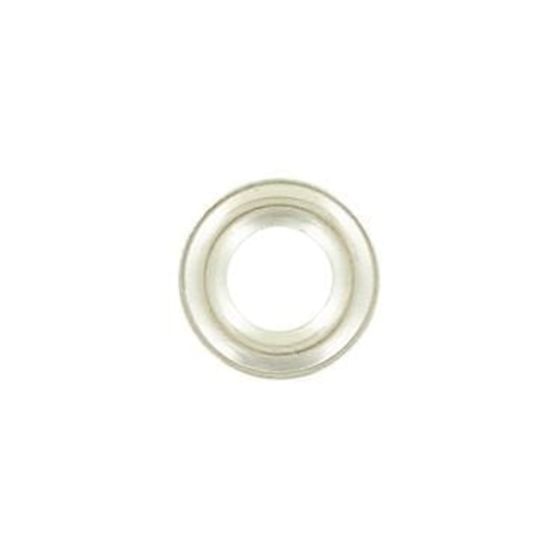 #0 Nickel, Plain Washer Only, Solid Brass Nickel-12pk, #GROM-0-SBN-WASH