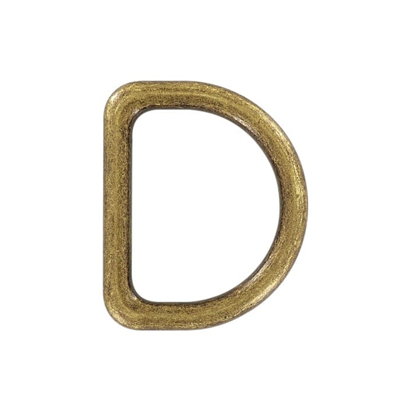 1 1/2″ Antique Brass, Cast D-Ring, Zinc Alloy, #D-403-ANTB