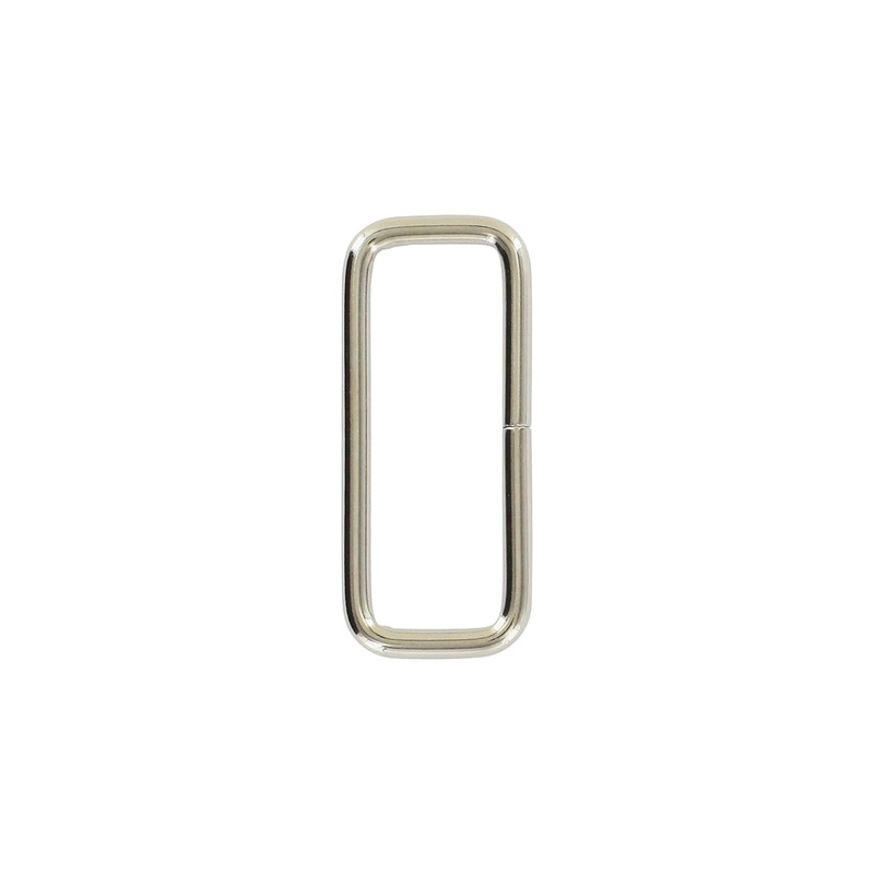1 1/2″ Nickel Plate, Split Rectangular Ring, Steel, #C-25-1-1-2NP