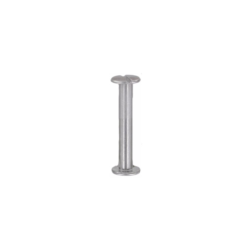 1 1/4″ Nickel, Screw Post, Aluminum-PK10, #L-1262-1-1-4