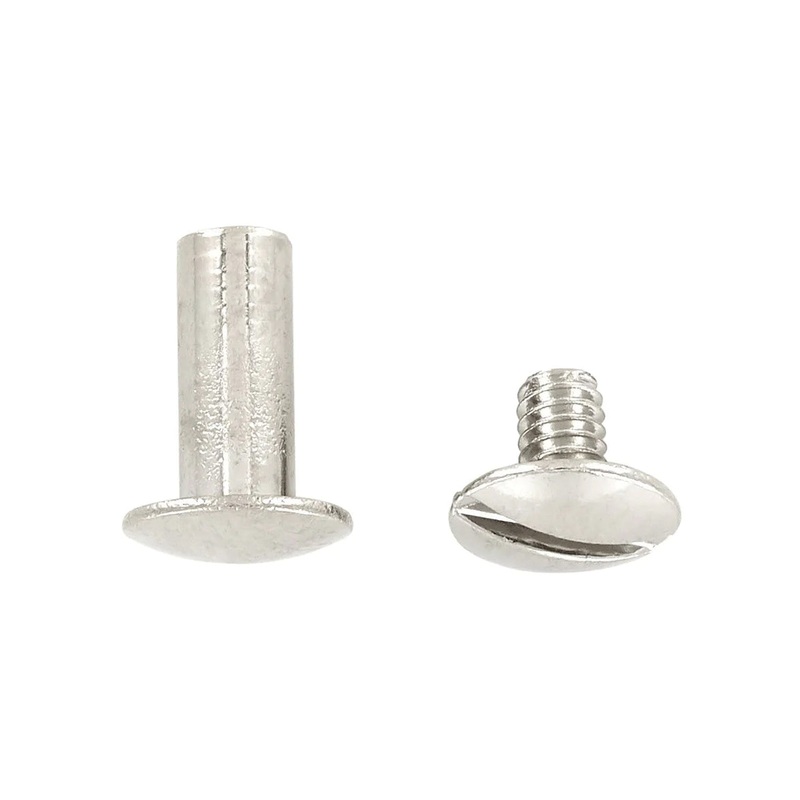 1/2″ Nickel, Chicago Screw, Solid Brass PK10, #L-156-1-2SBN