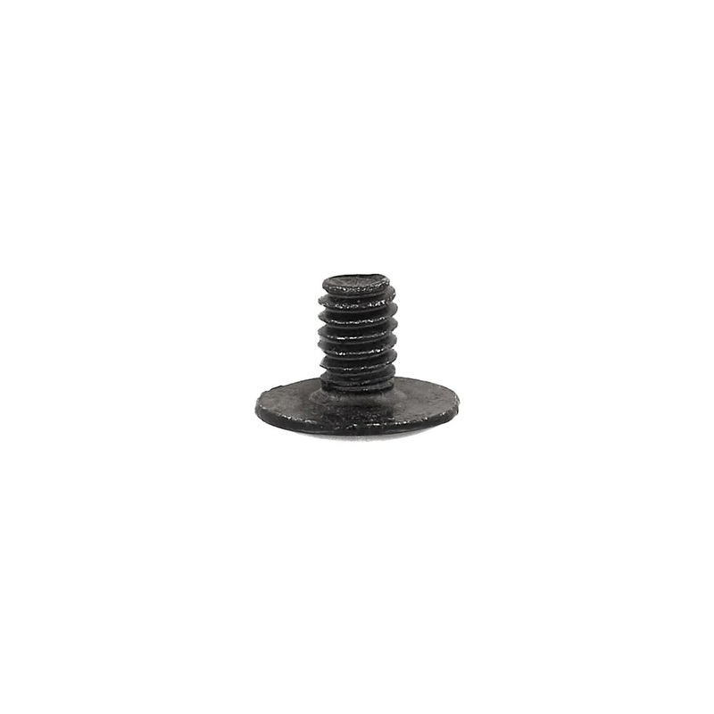 1/4″ Glossy Black, Screw Only, Solid Brass PK10, #L-156SC-1-4BLK