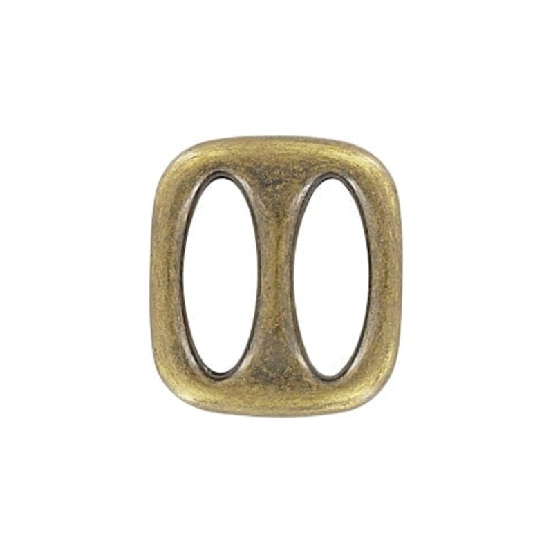 1″ Antique Brass, Cast Slide Ring, Zinc Alloy, #C-2045-ANTB