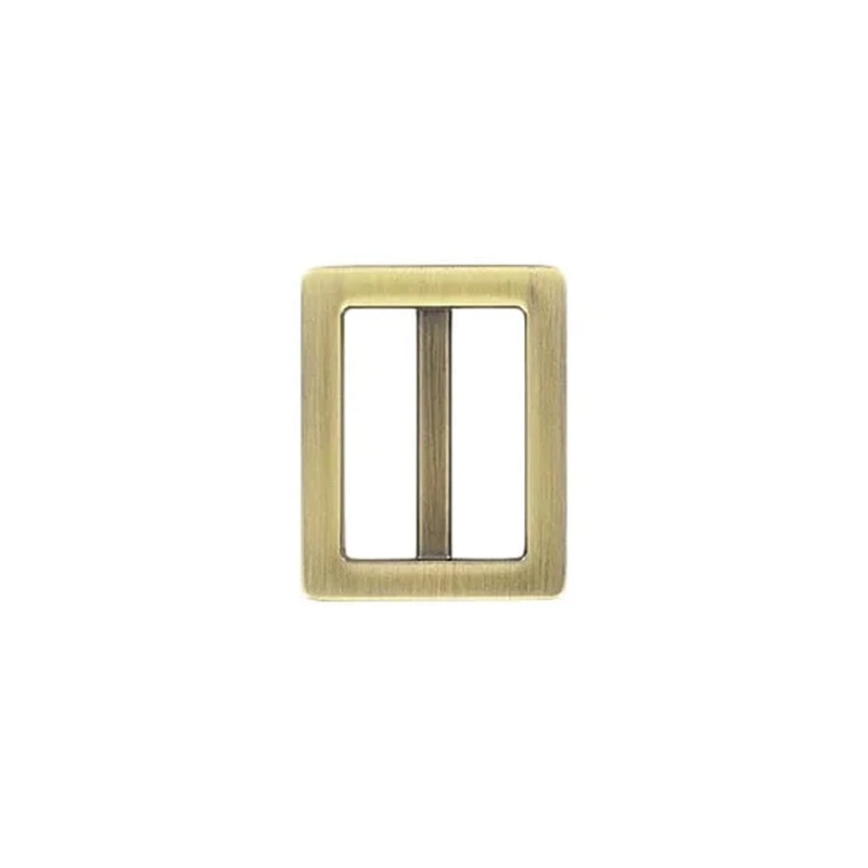 1″ Antique Brass, Cast Strap Tri Glide Slider, Zinc Alloy, #C-2114-ANTB