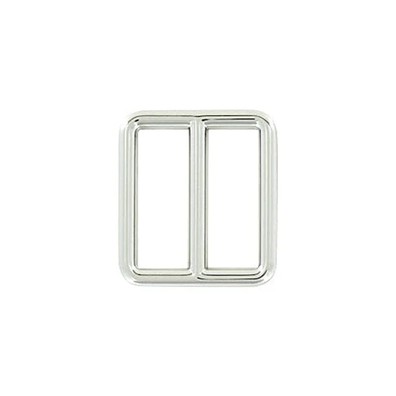 1″ Shiny Nickel, Cast Tri Glide Slide, Zinc Alloy, #C-1900-NIC