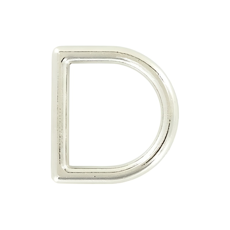3/4″ Nickel, Cast D-Ring, Zinc Alloy, #D-303-NP
