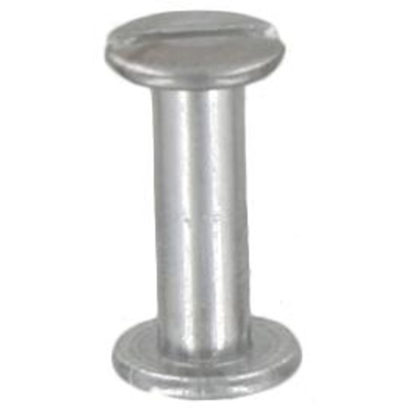 5/8″ Nickel, Screw Post, Aluminum-10PK, #L-1262-5-8