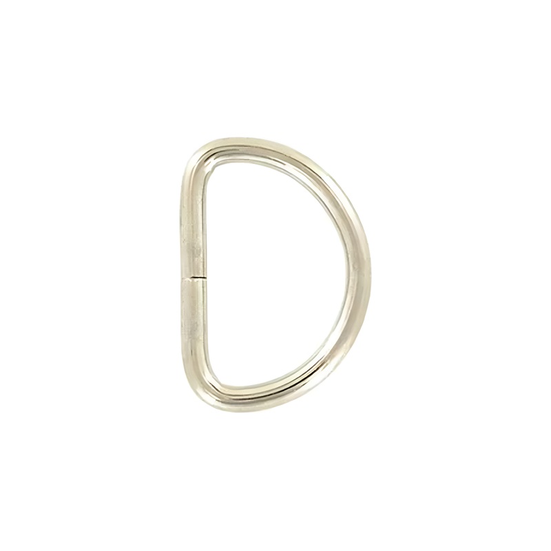 5/8″ Nickel, Split D Ring Light, Steel, #D-103-NP