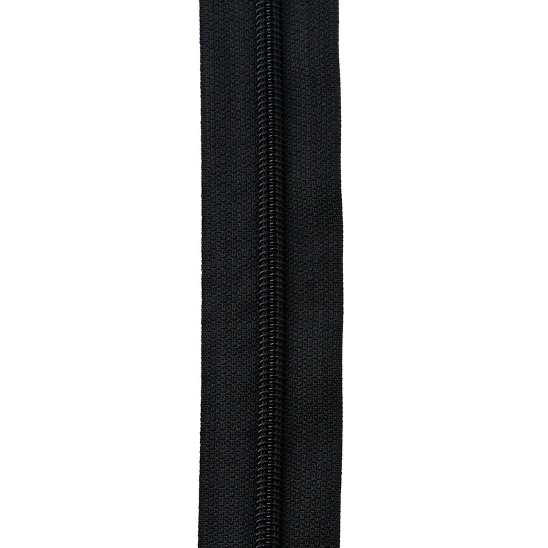 #5 Black, Dunlap Coil Zipper Tape, Nylon, #DC5-BLK