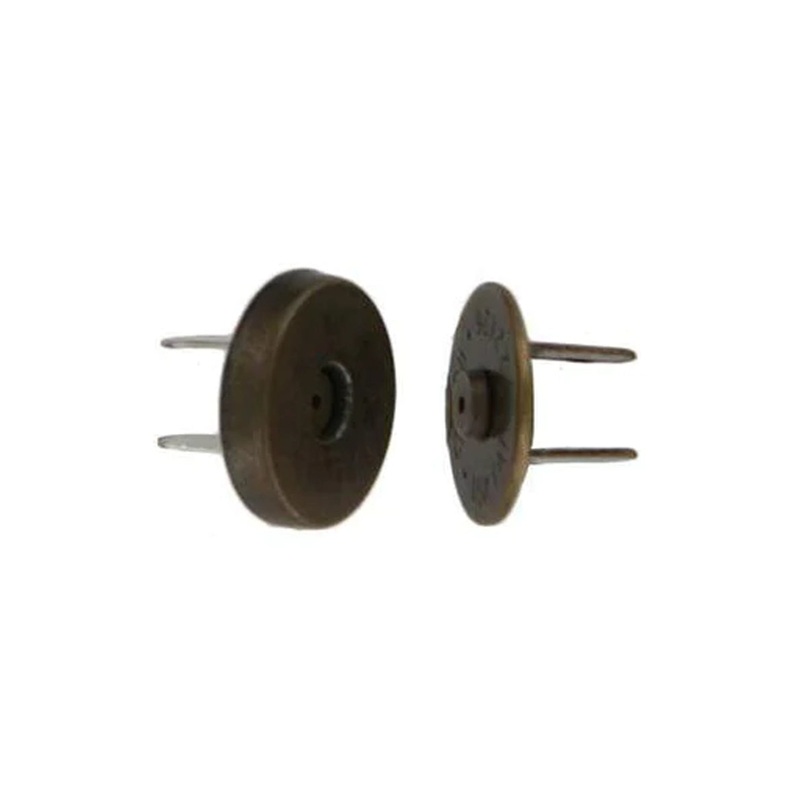 14mm Antique Brass, Magnetic Snap, Steel, #P-2363-ANTB