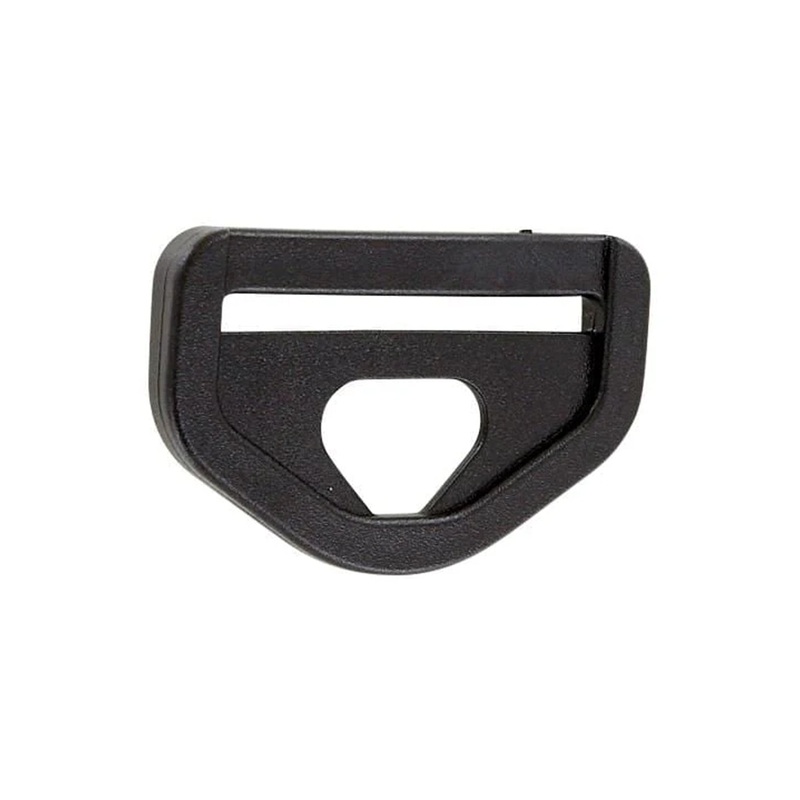 1 1/2″ Black, Strap Loop with Snap Hook, Plastic, #SHL-1-1-2