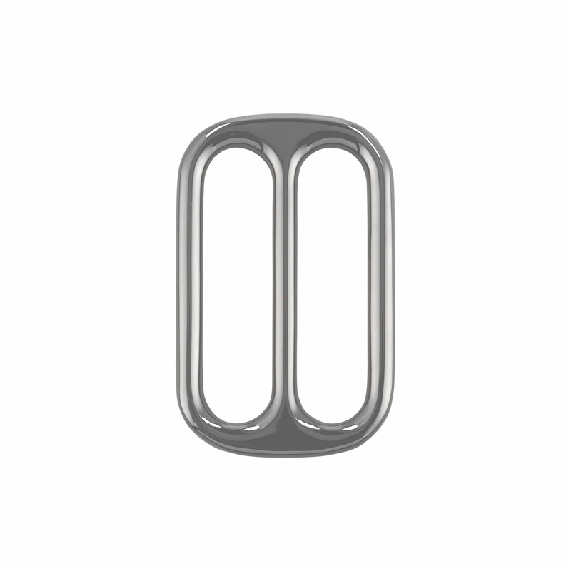 1 1/2″ Gunmetal, Cast Tri Glide Slide, Zinc Alloy, #P-2810-GUNM
