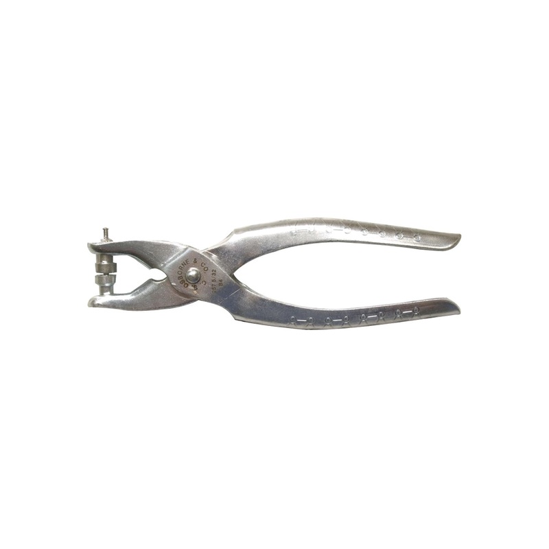 1/4″, C.S Osborne Eyelet Setter Pliers, Steel, #T-1616