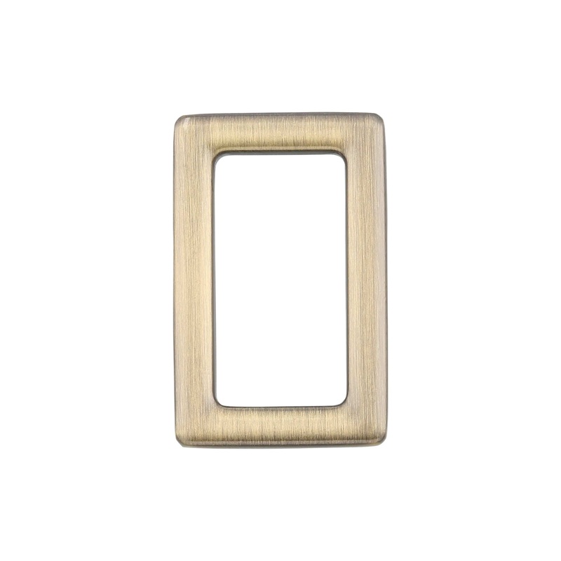 1″ Antique Brass, Rectangular Ring, Zinc Alloy, #P-3113-ANTB