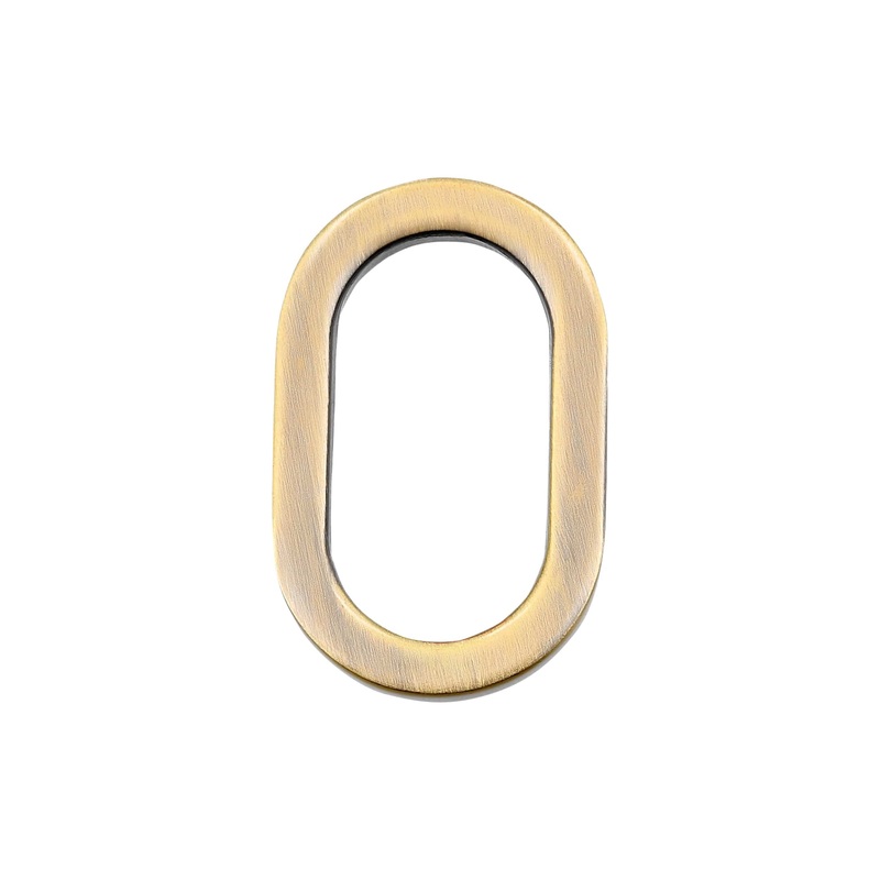 11/16″ Antique Brass, Oval Flat Ring, Zinc Alloy, #P-2555-ANTB
